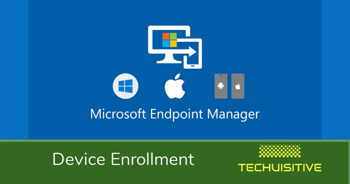 How To Enroll Windows 11 Device To Intune Through Azure AD Join Method ...