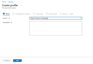 Configure Edge Homepage & Startup Page Using Intune Administrative ...