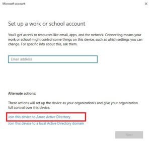 How to Join Windows 10 Device to Azure Active Directory - Techuisitive