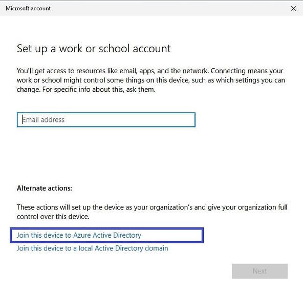 Enroll Windows Device to Intune | Setup work or school account