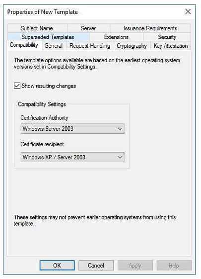 Certificate template