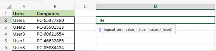 Microsoft Excel - IF Function