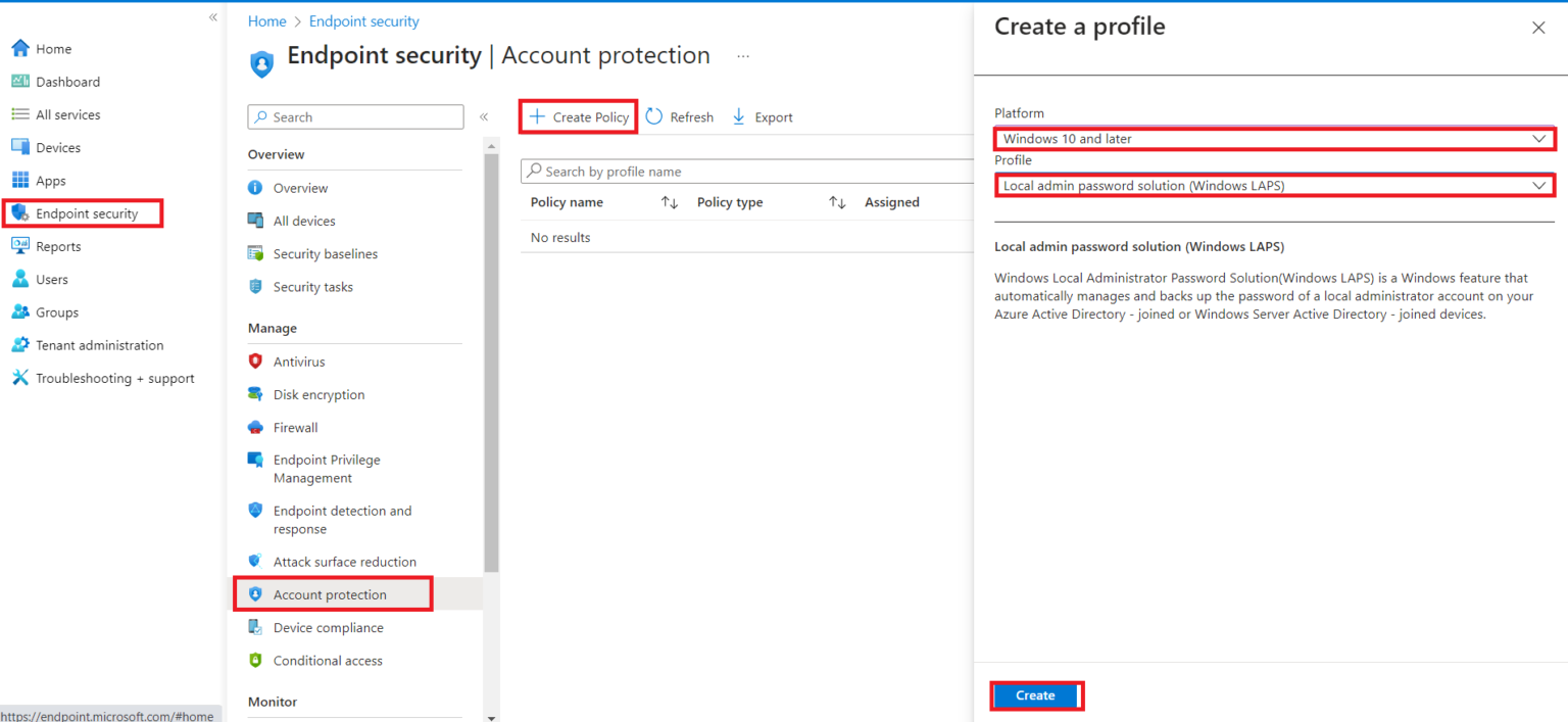 How to Manage Windows LAPS with Intune - Techuisitive