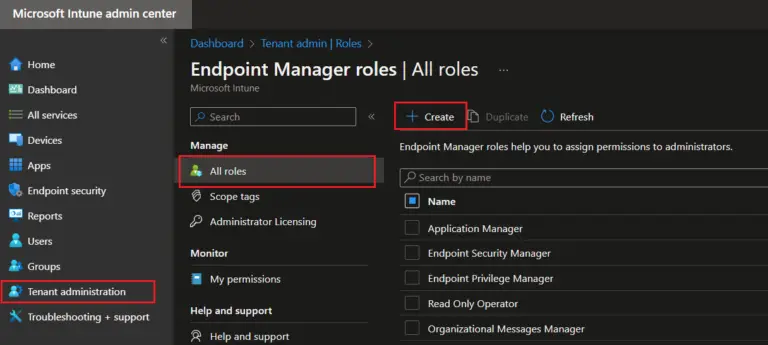 How to Create Custom RBAC Role in Intune for LAPS Password ...