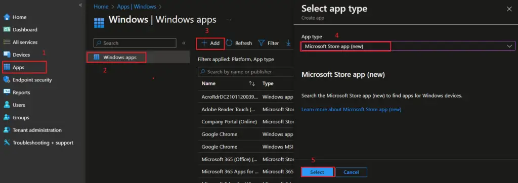 Intune | Microsoft Store app