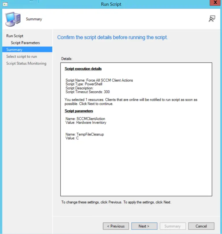 How to Run script in SCCM without creating a package / application ...