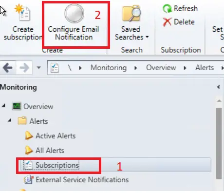 SCCM | Configure Email Notification