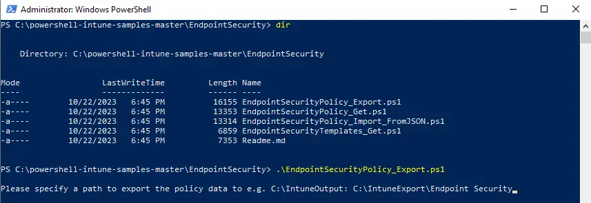 EndpointSecurityPolicy_Export.ps1