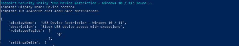 How to Export Endpoint Security Policies in Intune - Techuisitive