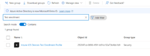 Dynamic Group Based on Enrollment Profile in Intune - Techuisitive
