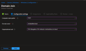 Create an offline domain join configuration profile in Intune ...