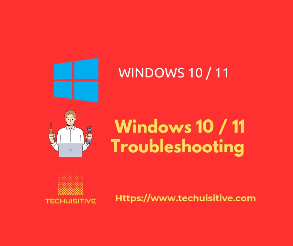 Windows troubleshooting